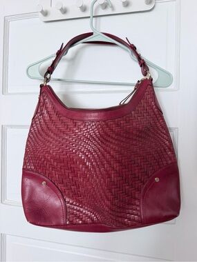Cole Haan Genevieve Leather Boho Bag